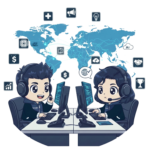 Managed Outsourcing Illustration